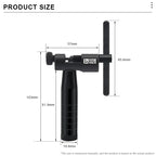 Road Bike Chain Cutter Tool With Spare Pin Bicycle Chain Pin Remover Link Breaker Splitter MTB Chain Extractor Cutter Device