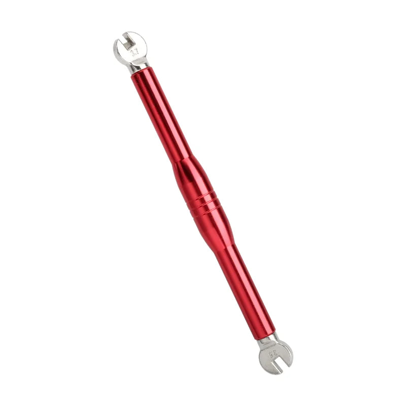 Portable Bicycle Spoke Wrench Open 3.5/3.7mm Aluminum Alloy MTB Bike Wheel Rim Spanner Adjustment Correction Installation Tool