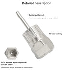 Bicycle Cassette Sprocket Remover 12 Teeth MTB Road Bike Rear Hub Cog Flywheel Extractor Socket Wrench Cycling Repair Tool