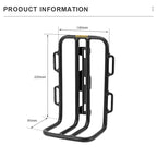Bicycle Front Fork Shelf MTB Road Bike Front Rack Carrier Outdoor Touring Load Bearing Luggage Shelf Bracket Cycling Accessories