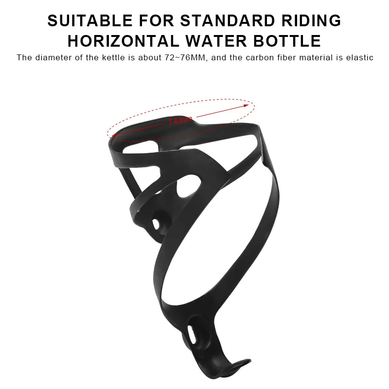 Full Carbon Fiber Bicycle Bottle Cage Super Light Mountain Road Bike Water Bottles Cage Matte Glossy Black MTB Accessories
