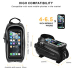 Bicycle Bag With Touch Screen Rainproof Mountain Road Bike Front Cell Phone Holder MTB Top Tube Frame Bags Cycling Accessories
