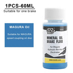 Bicycle Brake Oil Bleed Kit Brake Mineral Oil 60ML MTB Road Bike Hydraulic Disc Brake Oil Bleed Kit For SHIMANO TEKTRO SRAM NUTT
