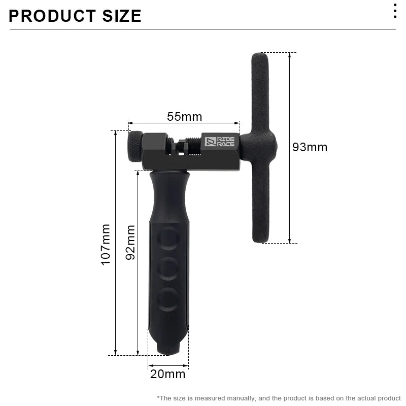 Bike Chain Breaker Cutter Portable MTB Road Bicycle Chain Remove And Install Tool Single To 12 Speed Cycling Chain Repair Tool