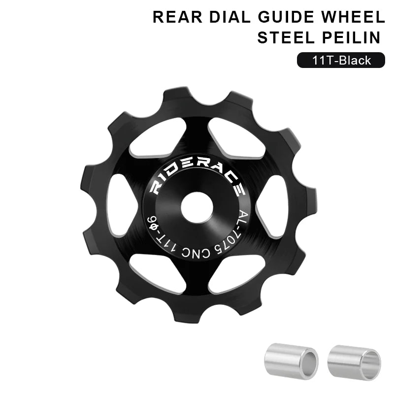 11T 13T Bicycle Pulley Rear Derailleur Multicolour MTB Road Bike Wheel Guide Bearing Jockey Pulley For Shimano Sram 4mm 5mm 6mm