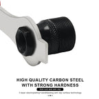 Bicycle Crank Removal Tool Professional Bike Crank Wheel Extractor Puller Multifunction Cycling Crank Puller Pedal Wrench 16mm