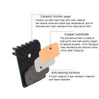 L05A Road Bike Disc Brake Pad Bike Oil Brake Calipers Cooling For Shimano L03A Ultegra R9170 R8070 R7070 RS805 XTR M9100 M8110