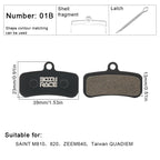 Resin Disc Brake Pad Wear-Resistant Bike Hydraulic Brake Pads Bicycle Brake Pads For Shimano D02S N03A H03A Cycling Accessories