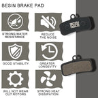 Resin Disc Brake Pad Wear-Resistant Bike Hydraulic Brake Pads Bicycle Brake Pads For Shimano D02S N03A H03A Cycling Accessories