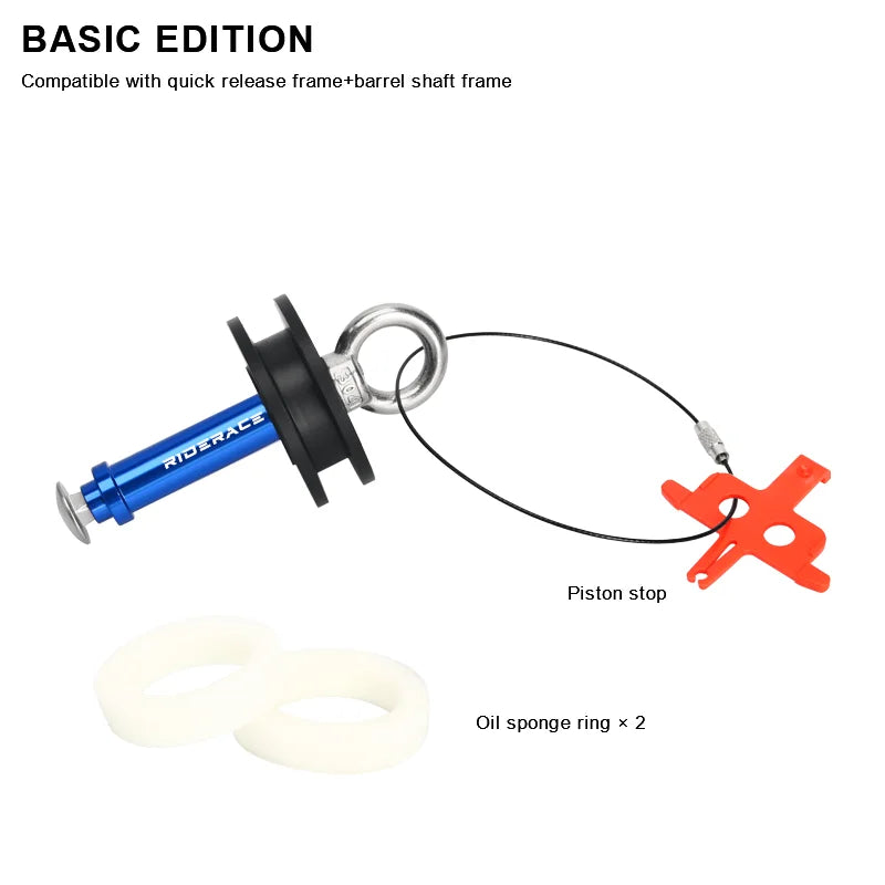 Bicycle Chain Keeper Holder MTB Road Bike Washing Cleaning Chain Fixer Tensioner Tool With Quick Release Barrel Shaft Frame