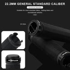 1Pair Bicycle Handle Bar Grips MTB Mountain Bike Handlebar Cover Non-Slip Ergonomic Double Locking Ring Cycling Accessories