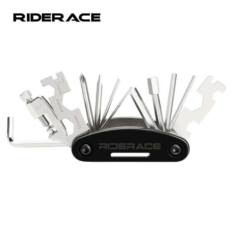 18 In 1 Bicycle Multi Tool Chain Splitter Cutter Multitool Hex Spoke Wrench Screwdriver Portable MTB Road Bike Repair Tools Kit