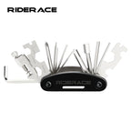 18 In 1 Bicycle Multi Tool Chain Splitter Cutter Multitool Hex Spoke Wrench Screwdriver Portable MTB Road Bike Repair Tools Kit