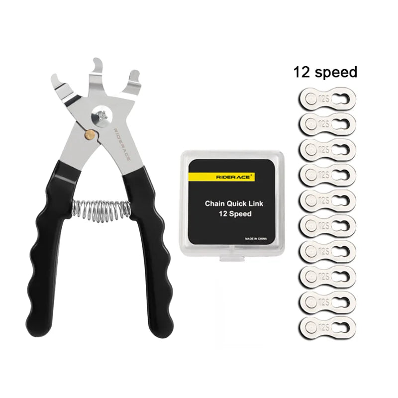 Bicycle Chain Repair Tool Kits Bike Chain Magic Button Clamp Removal Tools Chain Link Connector 6/7/8/9/10/11/12S Magic Buckle