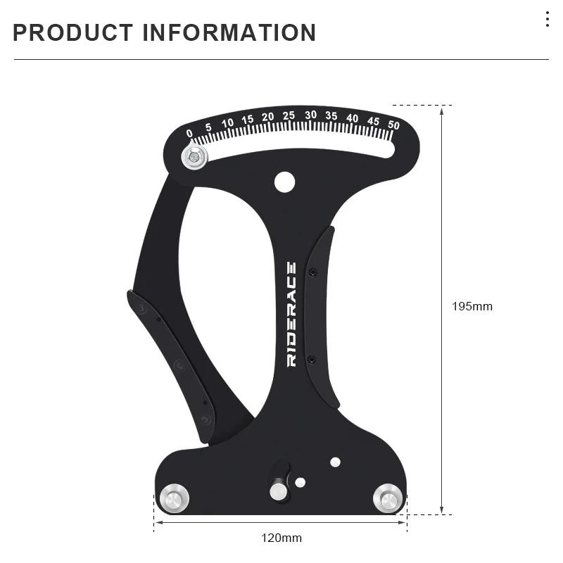 Bicycle Indicator Meter Tensiometer Aluminum Alloy Bike Spoke Tension Wheel Builders Tools Cycling Spokes Checker Repair Tool