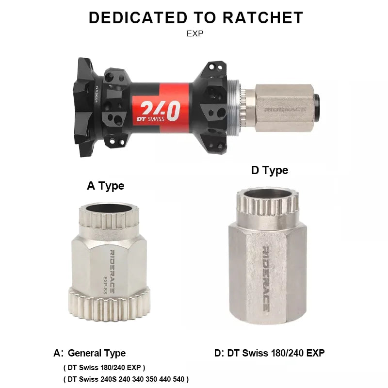 Bicycle Ratchet Wheel Hub Installation Disassembly Tool Bike Pawls Star Ratche Rear Hub Lock Ring Nut Removal Tools For DT Swiss