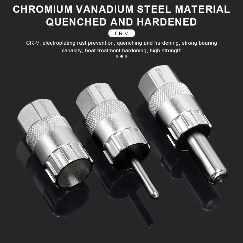 Bicycle Cassette Lockring Removal Tool Bike Cassette Sprocket Sleeve Cassette Flywheel Sprocket Remover Cycling Repair Tools