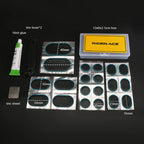 Bicycle Tire Repair Tool Set Rubber Patch Glue Tire Lever Crowbar Mountain Bike Inner Tube Fix Kit Outdoor Riding Repair Tools