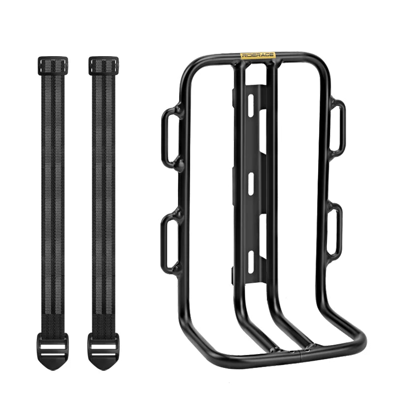 Bicycle Front Fork Shelf MTB Road Bike Front Rack Carrier Outdoor Touring Load Bearing Luggage Shelf Bracket Cycling Accessories