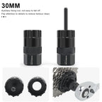 Bicycle Cassette Lockring Removal Tool CR-V Steel Bike Cassette Sprocket Sleeve Cassette Flywheel Sprocket Remover Repair Tools