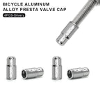 2/4/Pcs Bicycle Tire Valve Cap Aluminum Alloy MTB Road Bike Tube Tyre Gas Nozzle Cover For Fv Presta Valve Dustproof Protector