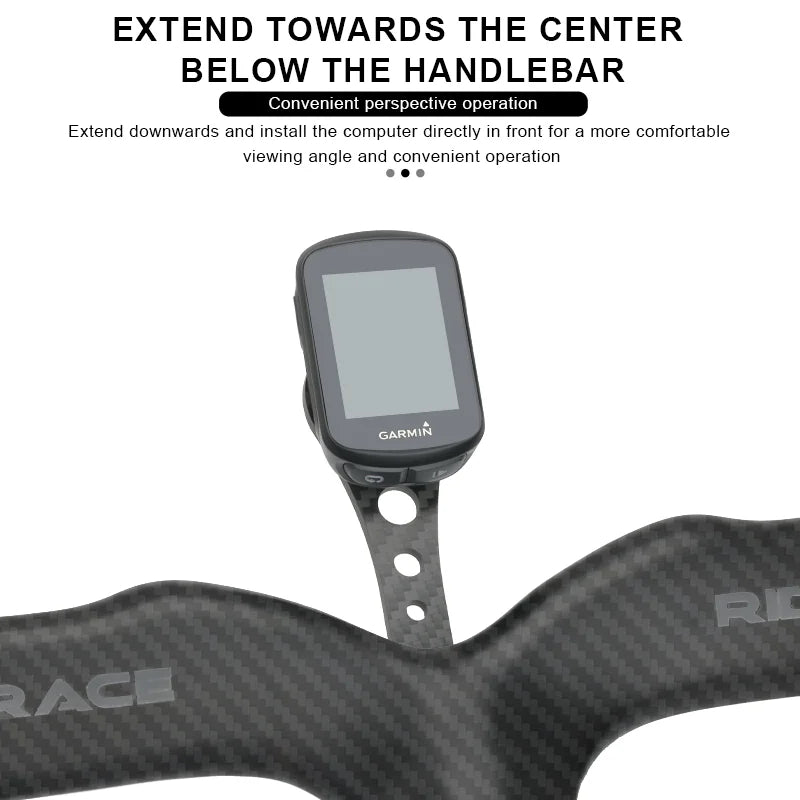 Road Bike Computer Mount Carbon Fiber Bracket Bicycle Speedometer Stopwatch Holder Light Stand For iGPSPORT Garmin Bryton GoPro