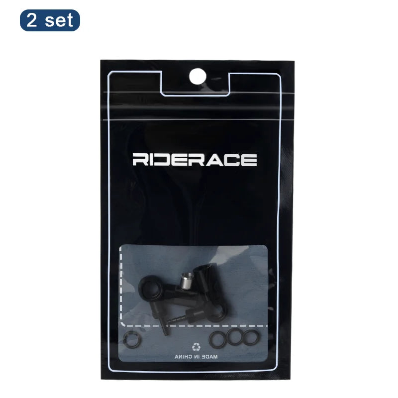 Bicycle Hydraulic Cable End Connector Banjo Set Aluminium Alloy MTB Bike Hydraulic Brake Banjo Fitting Oil Needle Olive Head