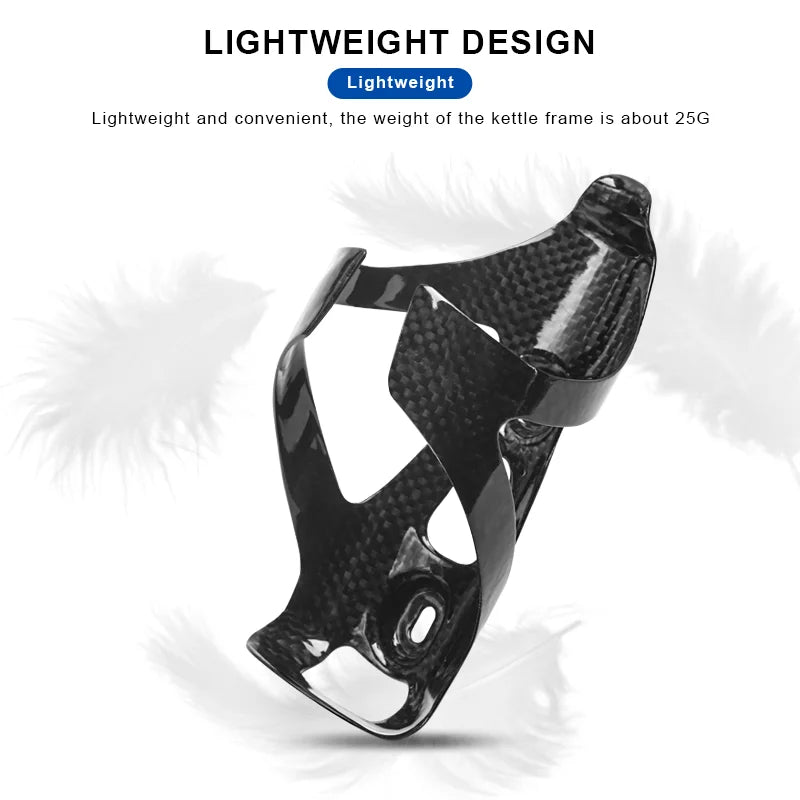 Ultralight Bicycle Water Bottle Cage Full Carbon Fiber Matte Glossy MTB Road Bike Bottle Rack Holder Cycling Accessories