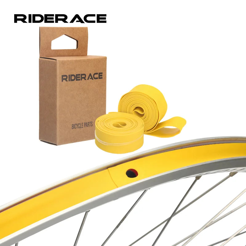 2Pcs Bicycle Tire Liner Protection Pad Mountain Bike Tire Puncture Proof Belt MTB Rim Strip Tire Liner Tube Protector Rim Tape