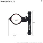 Bicycle Water Bottle Holder Adapter Aluminum Alloy MTB Bike Bottle Cage Conversion Handlebar Kettle Bracket Cycling Accessories