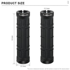 Bicycle Grips Ergonomic TPR Rubber Anti-Slip Shockproof Mountain Bike Handlebar Cover Durable Comfortable MTB Handle Cuffs