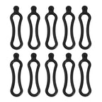 5/10Pcs Bicycle Front Light Torch Fixing Band Bike Light Torch Holder Bungee Stretch Rubber Straps Cycling Handlebar Light Strap