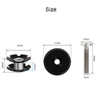 Bike Headset Stem Top Cap Cover Bicycle Stem Headset Top Caps Bolt Headset Screw Star Nuts For 1-1/8" 28.6mm Front Fork Tube