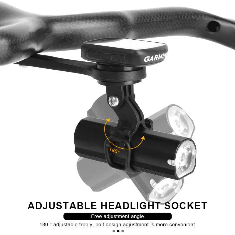 Bicycle Computer Mount Bracket Nylon Ultralight Bike Handlebar Stopwatch Speedometer Mount For Garmin Bryton Gopro Light Stand