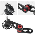 Bicycle Single Speed Chain Tensioner Rear Derailleur Aluminum Alloy MTB Bike Chain Stabilizer Chain Guide Cycling Accessories