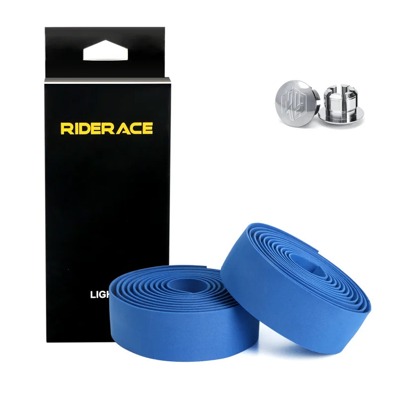 2Pcs Bicycle Handlebar Tape Camouflage Ultralight Non-Slip Sponge Road Bike Handlebar Strap With Bar Plugs Cycling Accessories