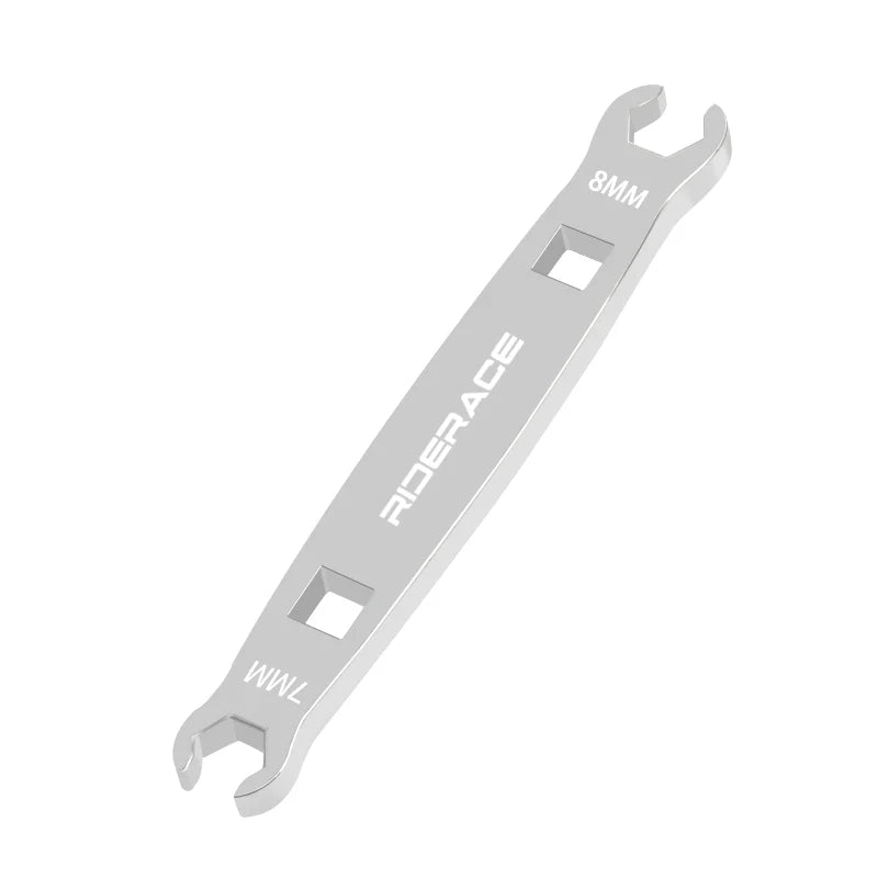 MTB Road Bike Oil Pipe Torque Wrench 2 In 1 Oil Brake 7-8mm Open Pipe Locking Screw Wrench Bicycle Brake Locking Repair Tool