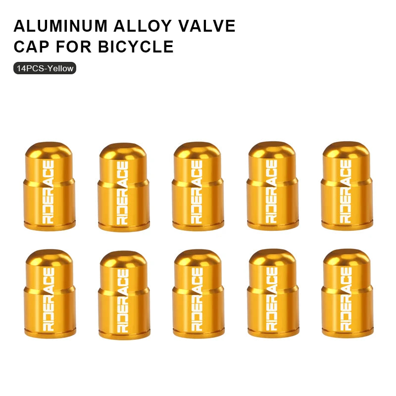 Bike Tire Valve Caps Waterproof Dustproof Aluminum Alloy Ultralight MTB Road Bicycle Tyre Gas Nozzle Cover For Av Schrader Valve