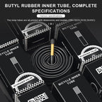 2Pcs Bicycle Inner Tube For AV FV Schrader Presta Valve 700C 18 23 25 28 32 35 43C 48/60mm Bike Inner Tube Cycling Accessories