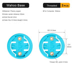 Bike Computer Bracket Mount Base For Garmin Bryton Wahoo Magene Bicycle Computer Mount Adapter Base Plastic Replacement Part