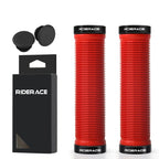 1Pair Bicycle Handle Bar Grips MTB Mountain Bike Handlebar Cover Non-Slip Ergonomic Double Locking Ring Cycling Accessories