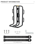 Bicycle Front Fork Shelf MTB Road Bike Front Rack Carrier Outdoor Touring Load Bearing Luggage Shelf Bracket Cycling Accessories