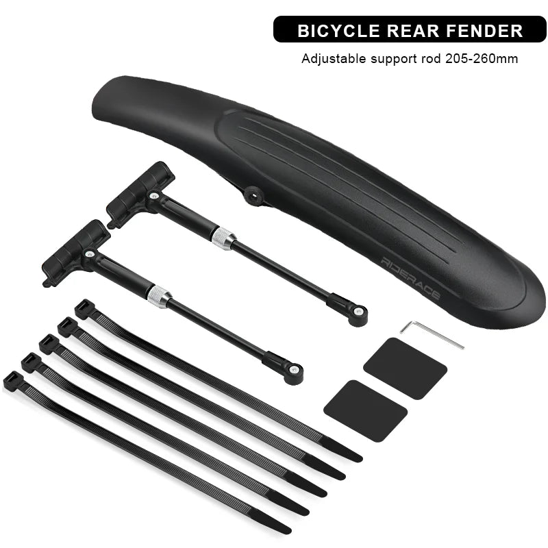 Bike Fenders Mudguard Dustproof Widen Quick Release Durable Front Rear Tire Wheel Fender Adjustable Mountain Bicycle Mudguard