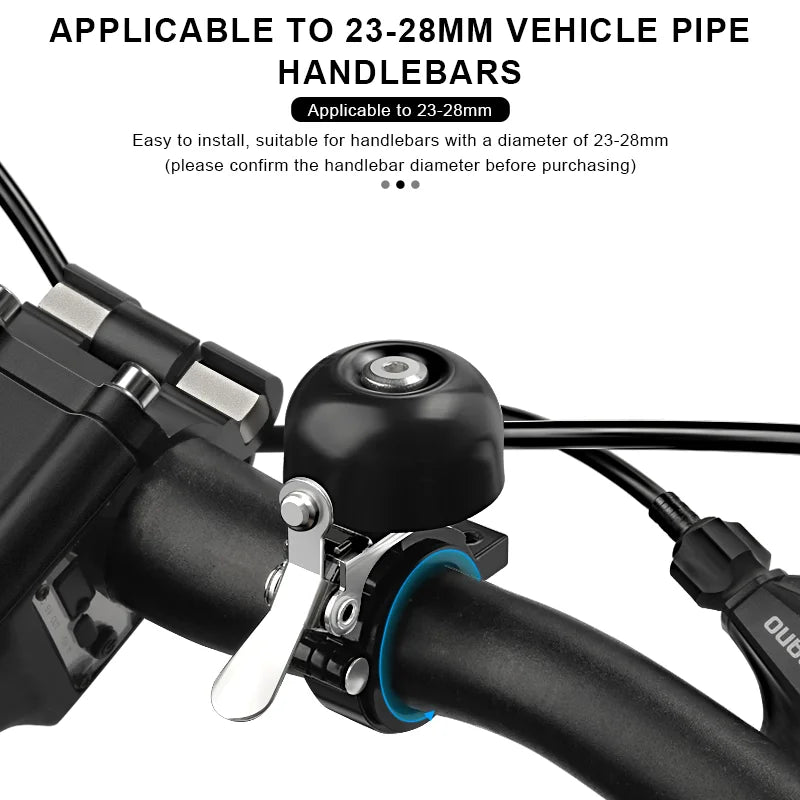 Bicycle Bell Clear Loud Sound Retro Classical MTB Mountain Bike Handlebar Ring Horn Safety Warning Alarm Cycling Accessories