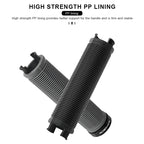 1Pair Bicycle Handle Bar Grips MTB Mountain Bike Handlebar Cover Non-Slip Ergonomic Double Locking Ring Cycling Accessories
