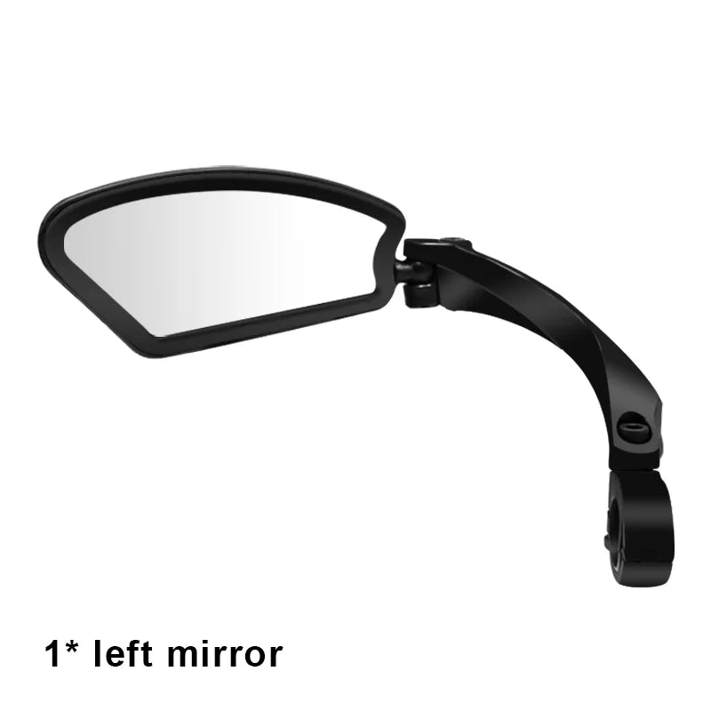 Bicycle Rearview Mirror 360 Degree Rotatable Clear Wide Range Bike Handlebar Mirror For Electric Scooter Cycling Accessories