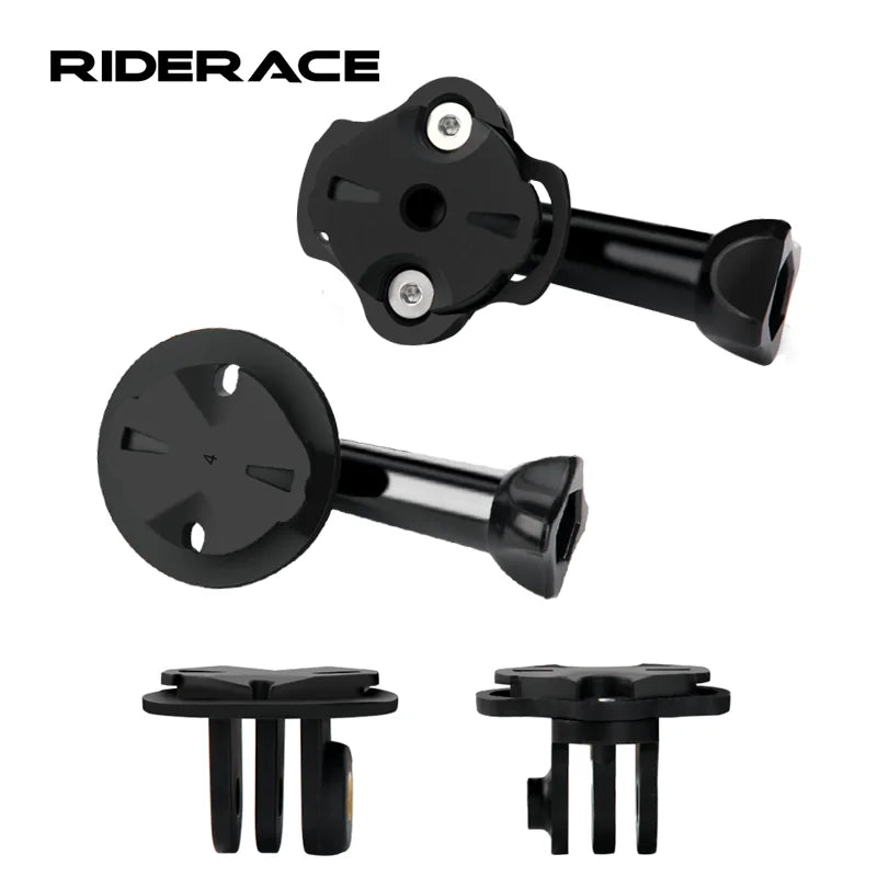 Bicycle Camera Mount For Sport Camera Bike Computer Mount Male Holder Adapter For Garmin Cycling Camera Light Mount Stand