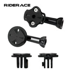 Bicycle Camera Mount For Sport Camera Bike Computer Mount Male Holder Adapter For Garmin Cycling Camera Light Mount Stand