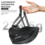 New Cycling Helmet With USB Rechargeable Tail Light Bike Safety Cap Lightweight Hollow Breathable Adjustable Bicycle Helmet