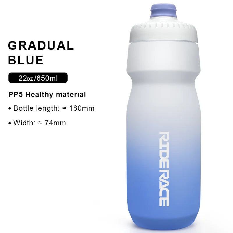 Cycling Water Bottle PP5 Taste-Free Lightweight Outdoor Sports Squeeze Kettle Bicycle Water Bottle Portable Bike Drink Cup